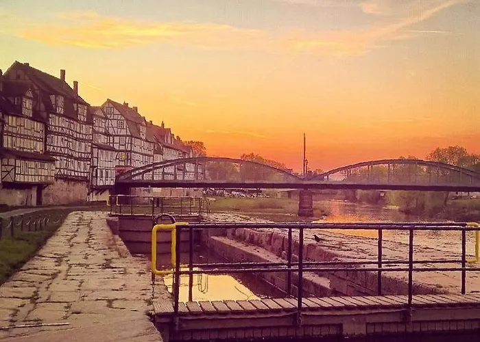 Дом отдыха Fachwerkhaus Mitten In Der Altstadt - Ferien In Rotenburg Ротенбург-на-Фульде