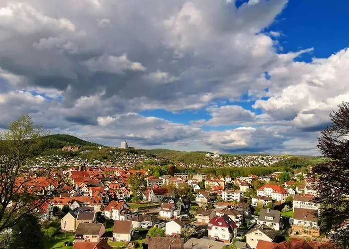 Дом отдыха Fachwerkhaus Mitten In Der Altstadt - Ferien In Rotenburg Ротенбург-на-Фульде